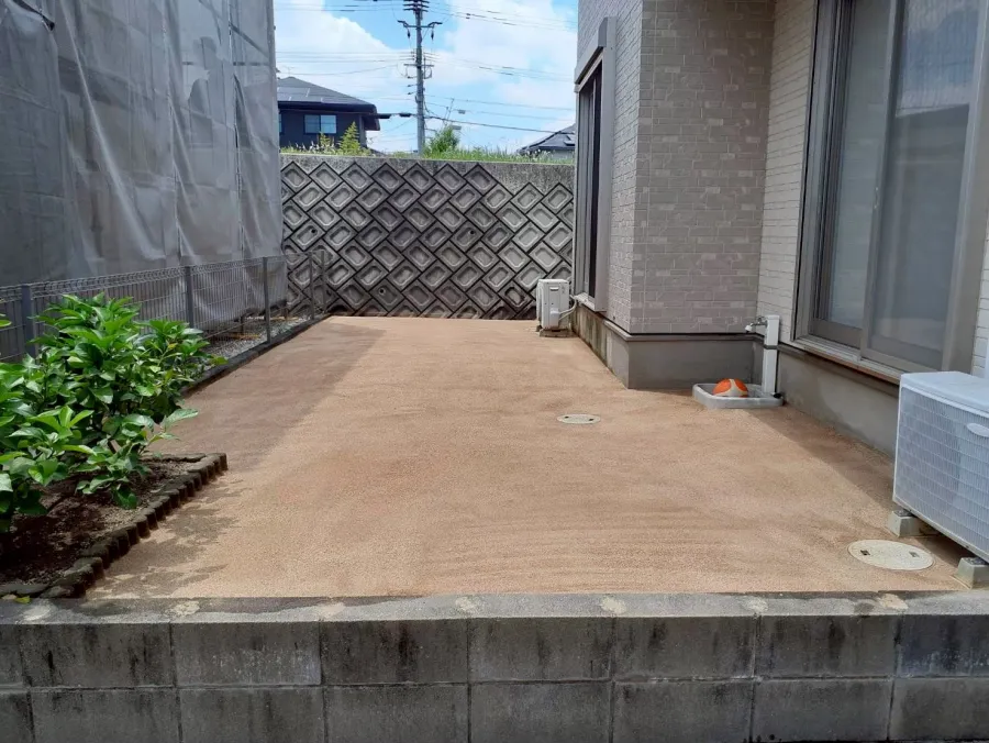 散水・完成